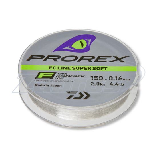 Фото Daiwa Prorex FC Line Super Soft, 12995-116, 0,16 мм, 2 кг, 150 м