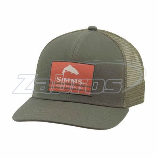 Фото Simms Original Patch Trucker Hat, 12677, Foliage