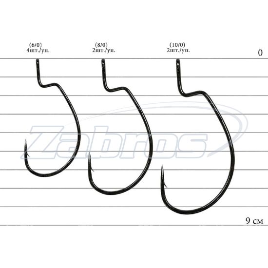 Фотография Decoy Worm26, Kg Hook Magnum, 8/0, 3 шт