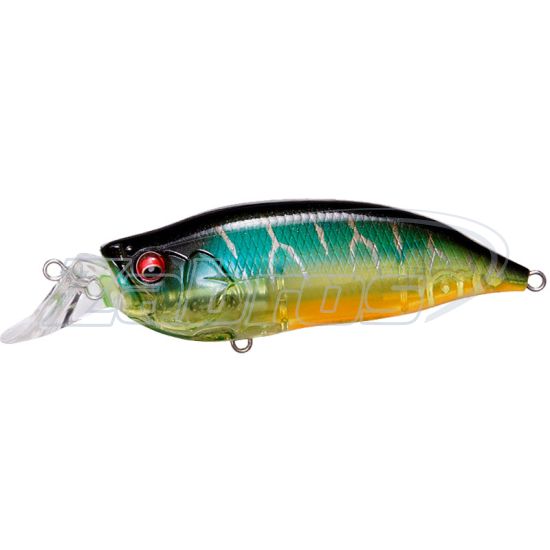 Фото Megabass IxI Shad Type-R 57SF, 5,7 см, 7 г, 1 м, Clear Hot Tiger