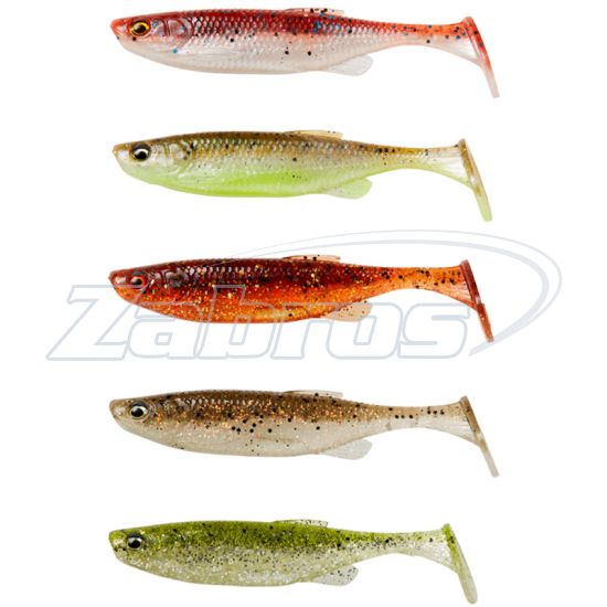 Фото Savage Gear Fat Minnow T-Tail Clear Water Mix, 5,10", 13 см, 20 г, 5 шт