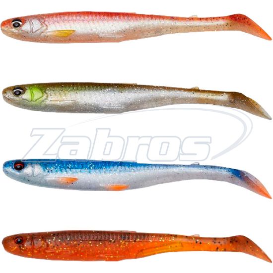 Фото Savage Gear Slender Scoop Shad Clear Water Mix, 3,55", 9 см, 4 г, 4 шт