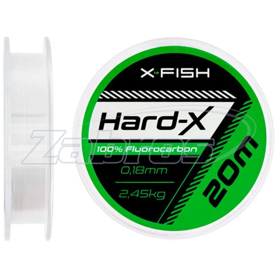 Фото X-Fish Hard-X, 0,4 мм, 7,4 кг, 20 м Фото X-Fish Hard-X, 0,4 мм, 7,4 кг, 20 м