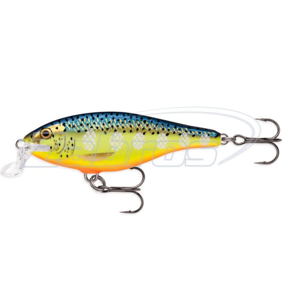 Фото Rapala Shallow Shad Rap 70F, 7 см, 7 г, 1,8 м, HS