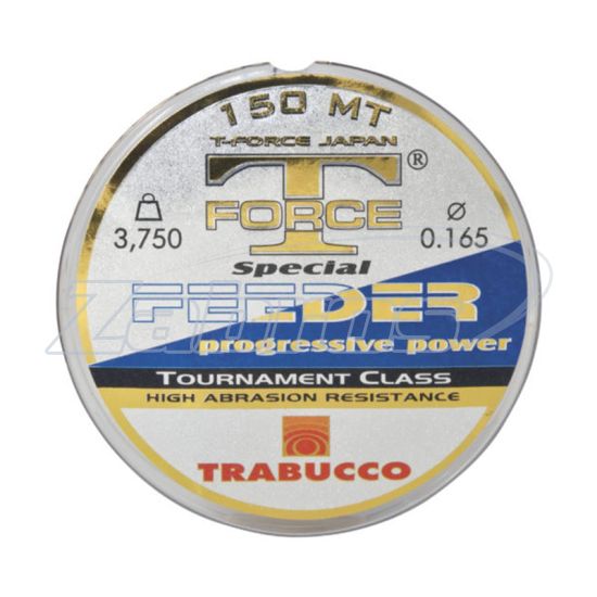 Фото Trabucco T-Force Special Feeder, 052-63-220, 0,22 мм, 6,95 кг, 150 м, Dark Brown