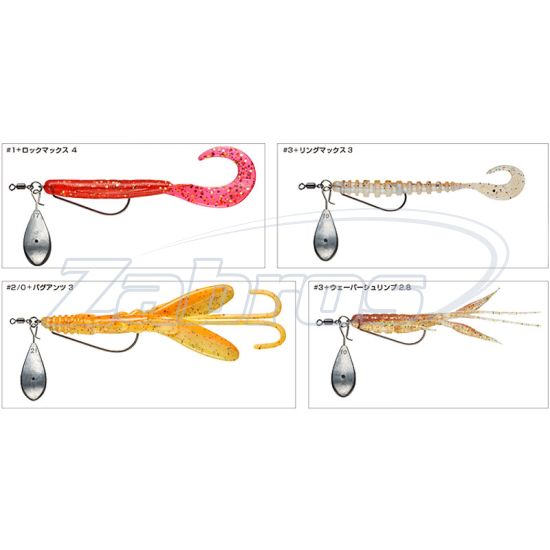 Картинка Varivas Rock On Ring Spash, #2/0, 4 шт Картинка Varivas Rock On Ring Spash, #2/0, 4 шт
