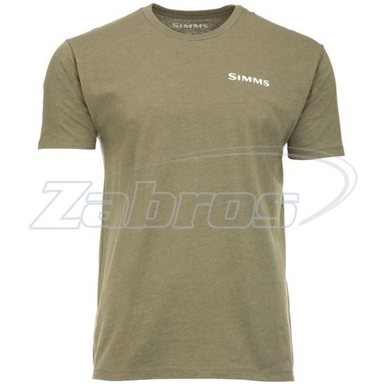 Фото Simms Trout On My Mind T-Shirt, 13629-914-40, L, Military Heather