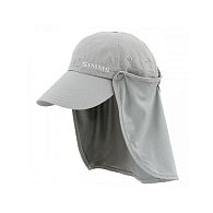 Кепка Simms Bugstopper Sunshield Fishing Hat, 11037, Smoke: купить, цена, Киев, Украина | Zabros