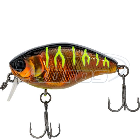 Фото Jackall Cherry One Footer 46F, 4,6 см, 7,2 г, 0,3 м, Tiger Belly