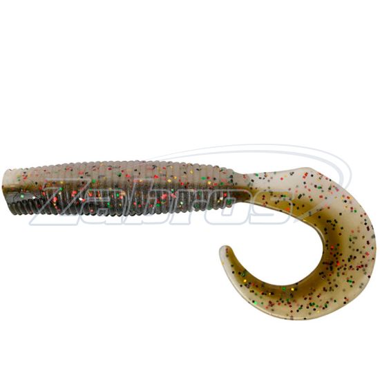 Фото Daiwa Bait Junkie Grub, 4,00", 10 см, 5 шт, Red Bait Glow