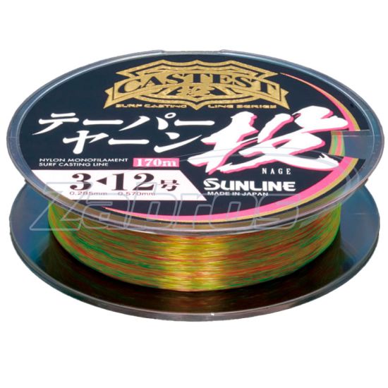 Фото Sunline Castest Tapered Yarn Nage, 0,33-0,57 мм, 8 кг, 170 м Фото Sunline Castest Tapered Yarn Nage, 0,33-0,57 мм, 8 кг, 170 м