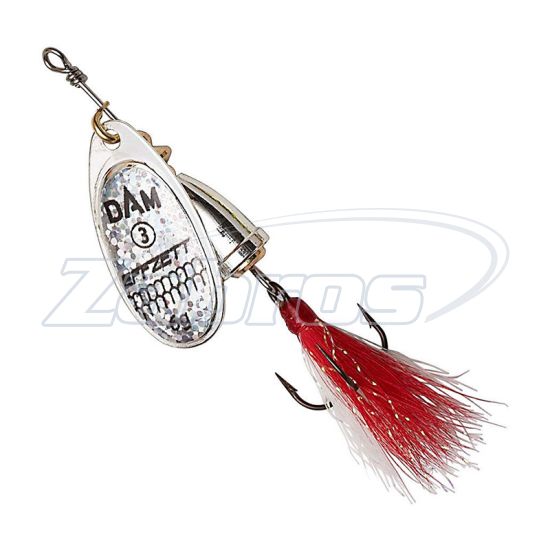 Фото Dam Effzett Executor Spinner Dressed, 60515, #4, 8 г, Reflex Silver