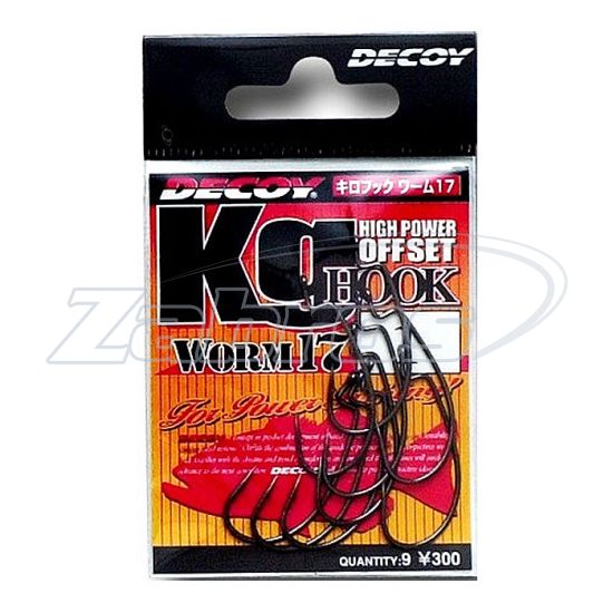 Малюнок Decoy Worm17, Kg Hook, 4/0, 6 шт