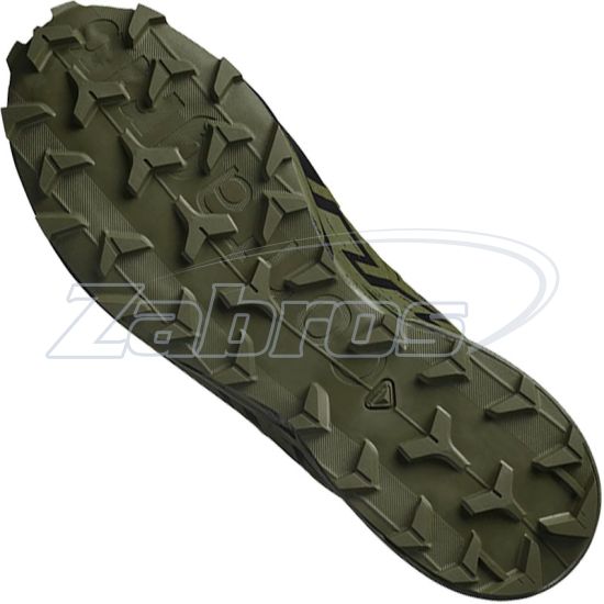 Купить Salomon Speedcross 6 Forces, L47161200, 8,5, Ranger Green/Black