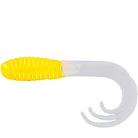 Силікон Big Bite Baits Triple Tip Grub, 2,00", 5,08 см, 10 шт, Yellow/White: купити, ціна, Київ, Україна | Zabros