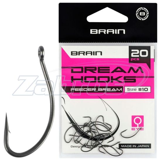 Малюнок Brain Dream Hooks Feeder Bream, 8, 20 шт Малюнок Brain Dream Hooks Feeder Bream, 8, 20 шт