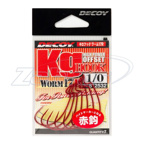 Фотографія Decoy Worm17R, Kg Hook R, 2, 7 шт