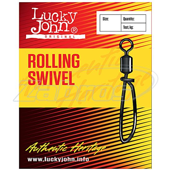 Фотографія Lucky John Roling Swivel, 5053-002, 43 кг, 7 шт