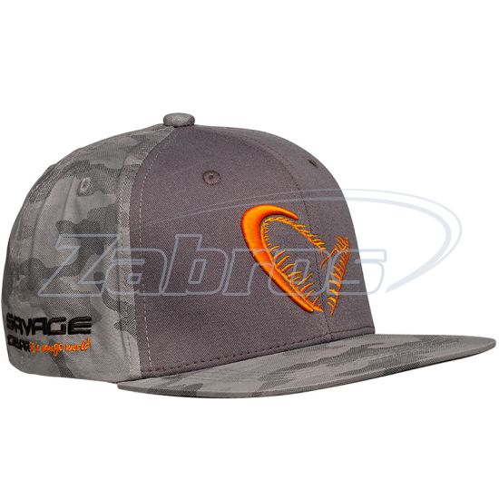 Фото Savage Gear Flex Fit Camo Cap, 73714, Camo/Grey