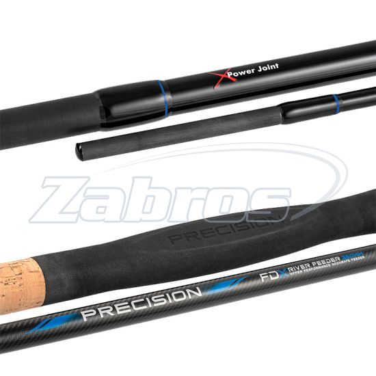 Малюнок Trabucco Precision FDX River Feeder, 152-11-510, 3,6 м, 150 г