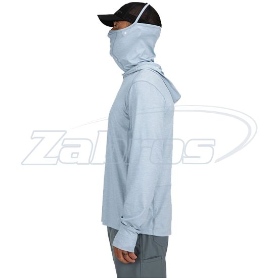 Фото Simms SolarFlex Guide Cooling Hoody, 13485-881-30, M, Steel Blue