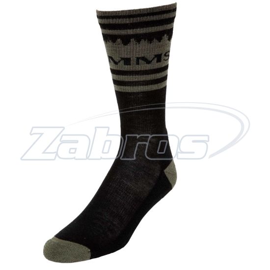 Фото Simms Daily Socks, 13451-570-40, L, Treeline Moss