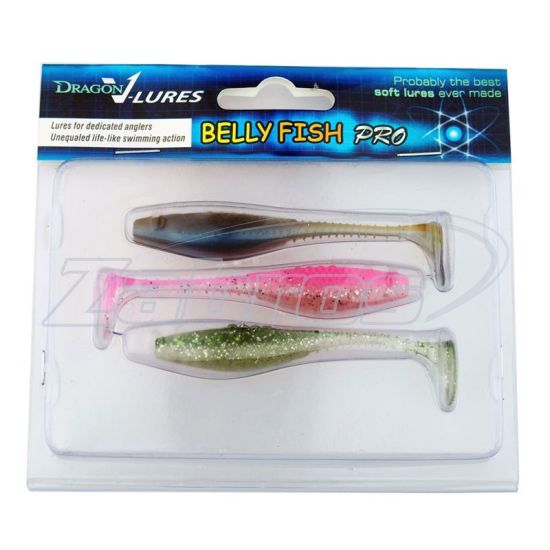 Фото Dragon Belly Fish Pro Mix, 3,50", 8,9 см, 3 шт, BF35-MIX3