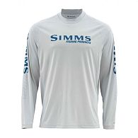 Футболка Simms Solarflex Crewneck Shirt-Graphic Prints, 12728-095-20, S, Fast Bass Sterling, купить, цены в Киеве и Украине, интернет-магазин | Zabros