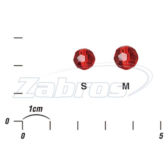 Фотография Decoy B-1 Kachi Kachi Beads, S, 9 шт, Clear