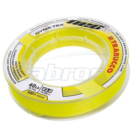 Фото Trabucco Dyna Tex Neo X8, 054-11-008, 0,08 мм, 3,63 кг, 150 м, Hi-Vis Yellow