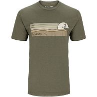 Футболка Simms Sunset T-Shirt, 13781-914-20, S, Military Heather: купить, цена, Киев, Украина | Zabros