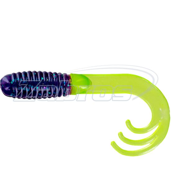 Фото Big Bite Baits Triple Tip Grub, 2,00", 5,08 см, 10 шт, Junebug/Chart