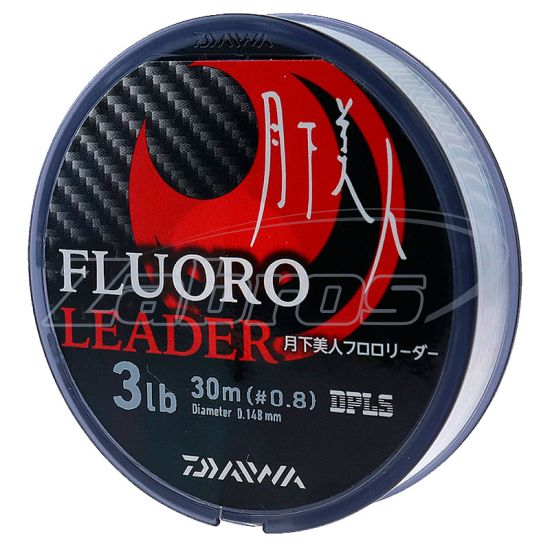 Фото Daiwa Gekkabijin Fluoro Leader, #0,6, 0,13 мм, 2,5 кг, 30 м