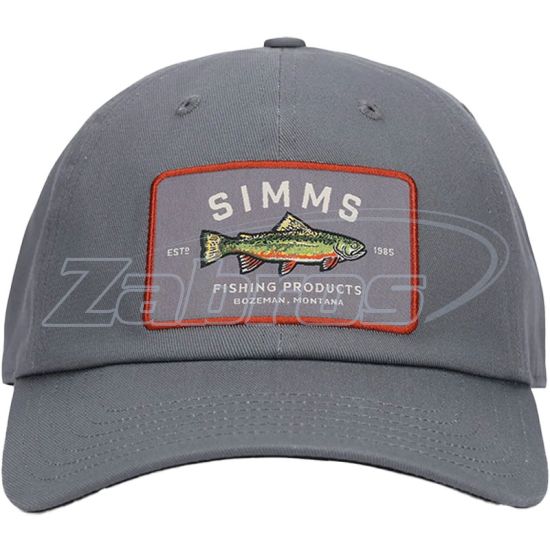Фото Simms Single Haul Cap, 12221, Gunmetal Trout