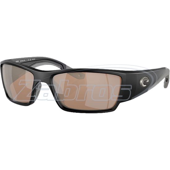 Фото Costa Del Mar Corbina Pro, 97963940399, Matte Black Copper Silver Mirror, Glass