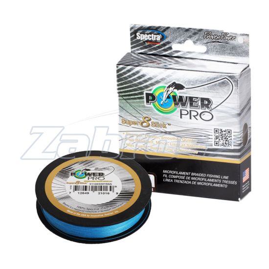 Фото Power Pro Super 8 Slick, 0,36 мм, 30 кг, 275 м, Marine Blue