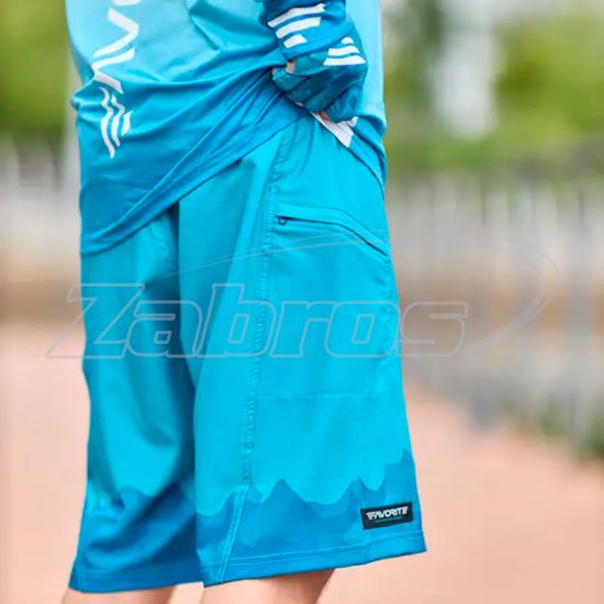 Favorite Johny Board Shorts, 38, Blue, Киев