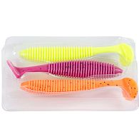 Силікон Lucky John Joco Shaker MIX, 4,50", 11,45 см, 3 шт, 140303-MIX2: купити, ціна, Київ, Україна | Zabros