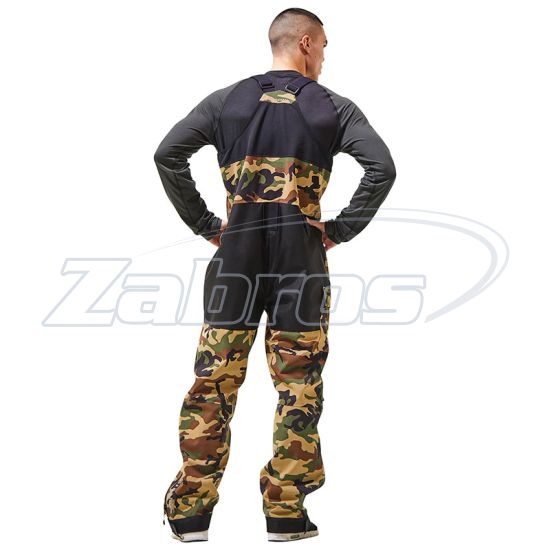 Ціна Simms CX Fishing Bib, 13303-569-30, M, Woodland Camo