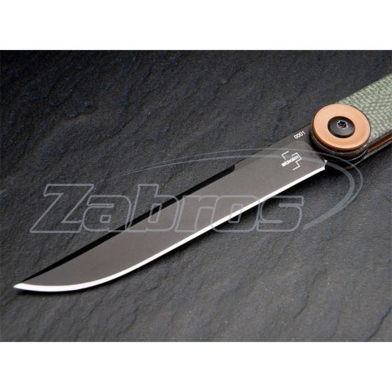 Малюнок Boker Plus Kaizen Green Canvas Micarta