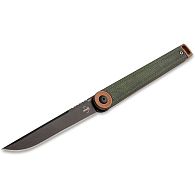 Нож Boker Plus Kaizen Green Canvas Micarta, купить, цена, Киев, Украина | Zabros