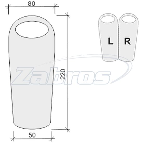 Фотографія Terra Incognita Alaska 450, L, Green/Gray