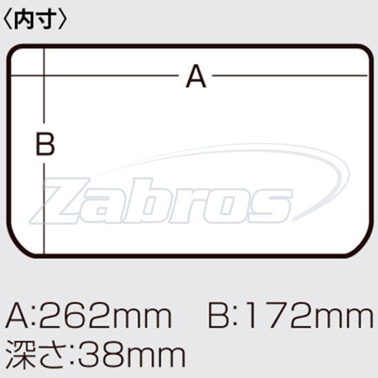 Фотография Meiho Versus VS-3039ND, 27,5x18,7x4,3 см, Black