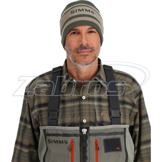 Малюнок Simms Hayward Wool Beanie, 13807-304-00, Dark Olive