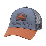 Кепка Simms Trout Icon Trucker Hat, 12226, Storm, купить, цены в Киеве и Украине, интернет-магазин | Zabros