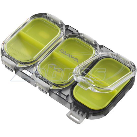 Фотография Daiwa Waterproof Sealed Unit Case 6 отд, 11x6,5x1,3 см, Green