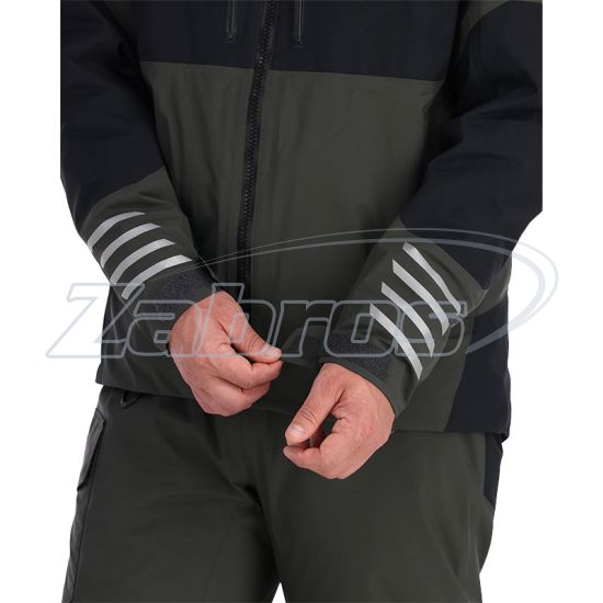 Simms Guide Insulated Fishing Jacket, 13573-003-40, L, Carbon, Украина