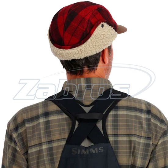 Купить Simms Coldweather Cap, 13817, S/M, Red Buffalo Plaid