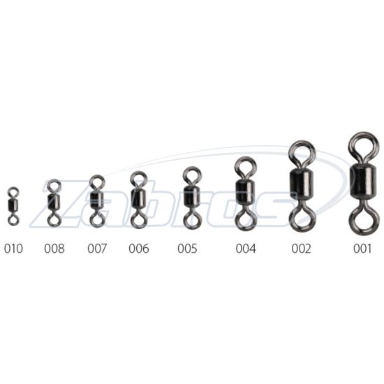 Фотография Gamakatsu Hyper Swivel, 149292-1000, 10, 20 кг, 10 шт