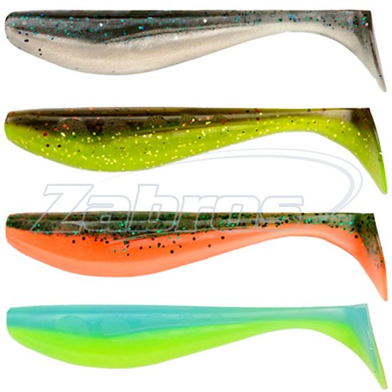 Фото FishUp Wizzle Shad, 5,00", 12,7 см, 4 шт, MIX1 - 201, 203, 205, 206